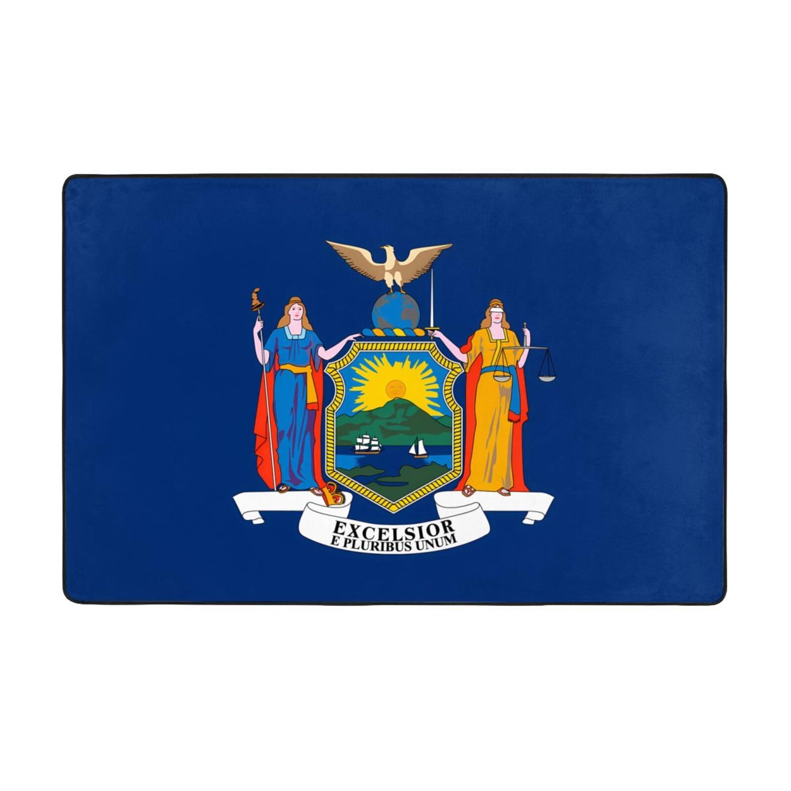 Tapis bureau New York antidérapant pour protéger le sol des rayures de chaises