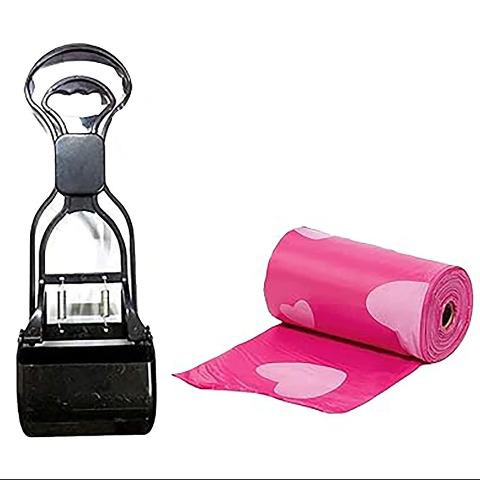Scooper for Small and Medium Dogs & Bag 1 Pcs Pet Waste Pick-up Combo (1 Poop Bag Roll and 1 Scooper) (Color May Vary) | Eco-Friendly Disposable Bags and Durable Spring Scooper for Cats and Dogs (B0CL4XWZ7W) Amazon Price History, Amazon Price Tracker
