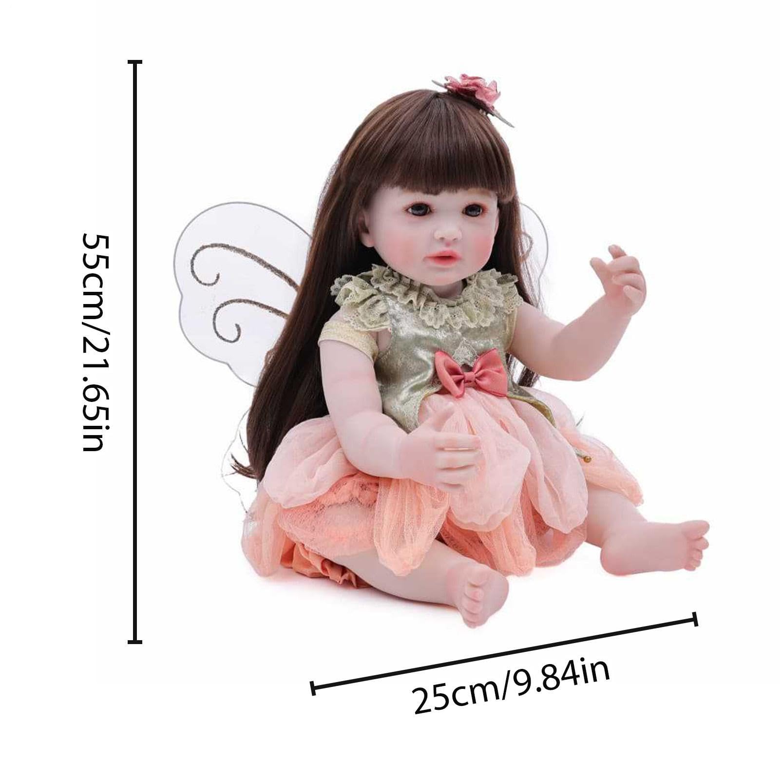 Bambole Reborn Restiche Ragazza Fata Decorazione Casa Con | Giocattoli Reborn Farfalle Restiche Per Bambini Divano Soggiorno Camera Da Scaffale Asilo Comodino Natale Compleanno Festa