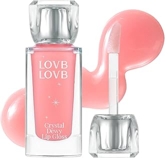 LOVB LOVB Crystal Dewy Lip Gloss 5.0g (01 Pink Dolphin)