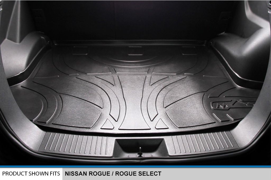 MAXLINER Floor Mats 2 Rows and Cargo Liner Set for 2008-2013 Nissan Rogue