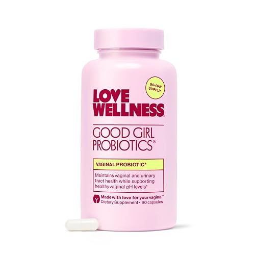 Love Wellness Good Girl Vaginal Probiotics | 9-Strain | 90-Day