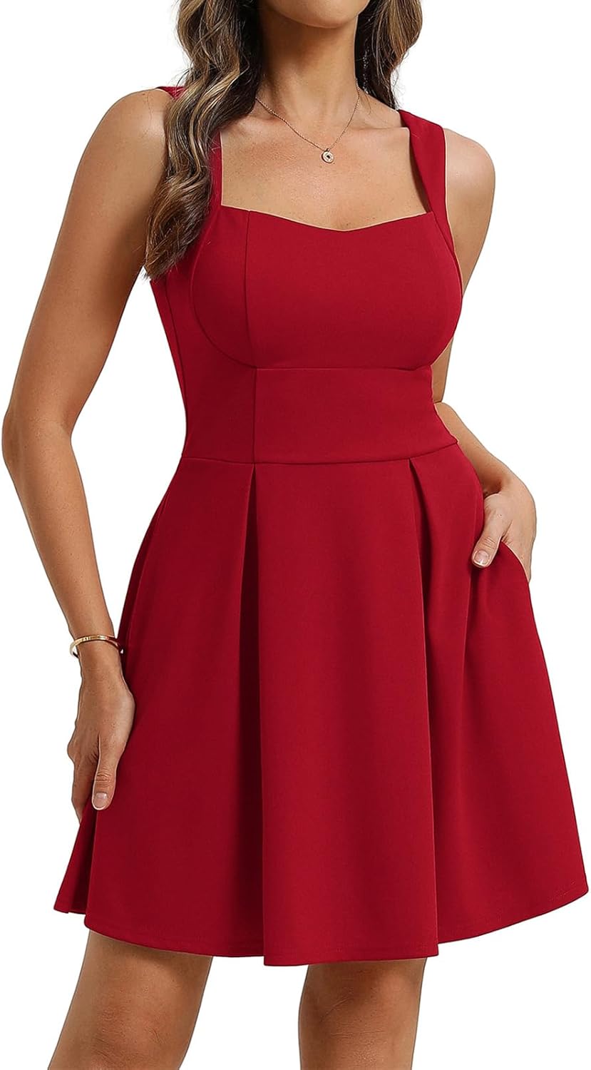 Belle Poque Women Graduation Dress with Pockets Short Bow Cocktail Party Dresses Semi Formal A Line Mini HOCO Dress