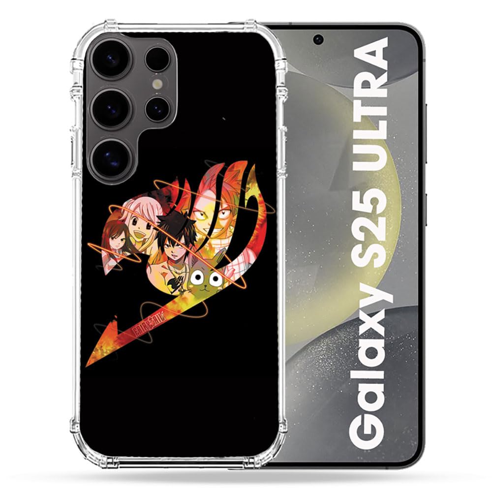Coque Samsung S25 Ultra Fairy Tail protection intégrale noire - 2