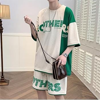 Amazon.co.jp: [KOSIKINI] セットアップ メンズ 夏 tシャツ