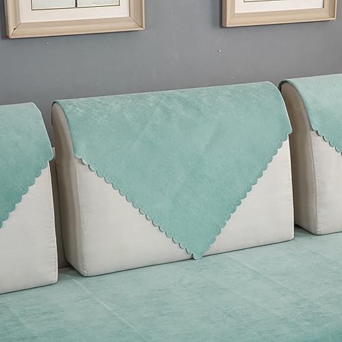 Miniatura 4 de LIANGLAOI Funda impermeable para sofá en forma de L, de 1, 2, 3, 4 plazas, funda de sofá modular, funda antideslizante de color sólido, protector de