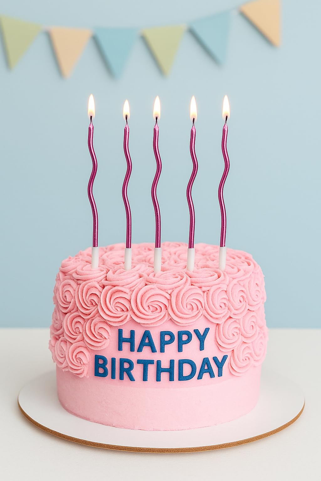 Spiral Candles: Elegant Cake Decor & Party Lights -8 Spiral Candles: Elegant Cake Decor & Party Lights -8