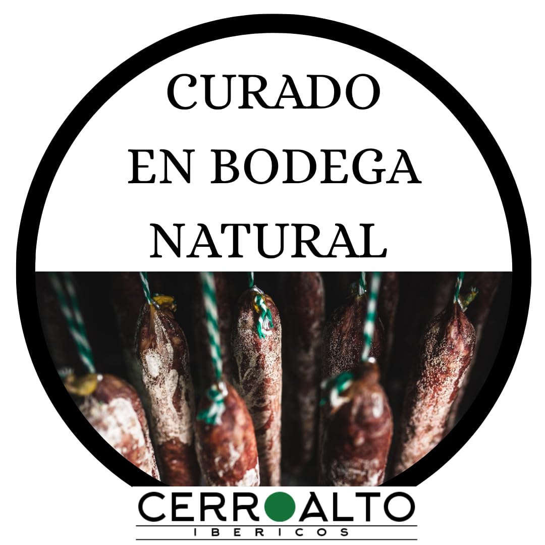CERROALTO | Caña de Lomo de Bellota Ibérica 50% Raza Ibérica Pieza 500 Gr | Curación de 3 meses