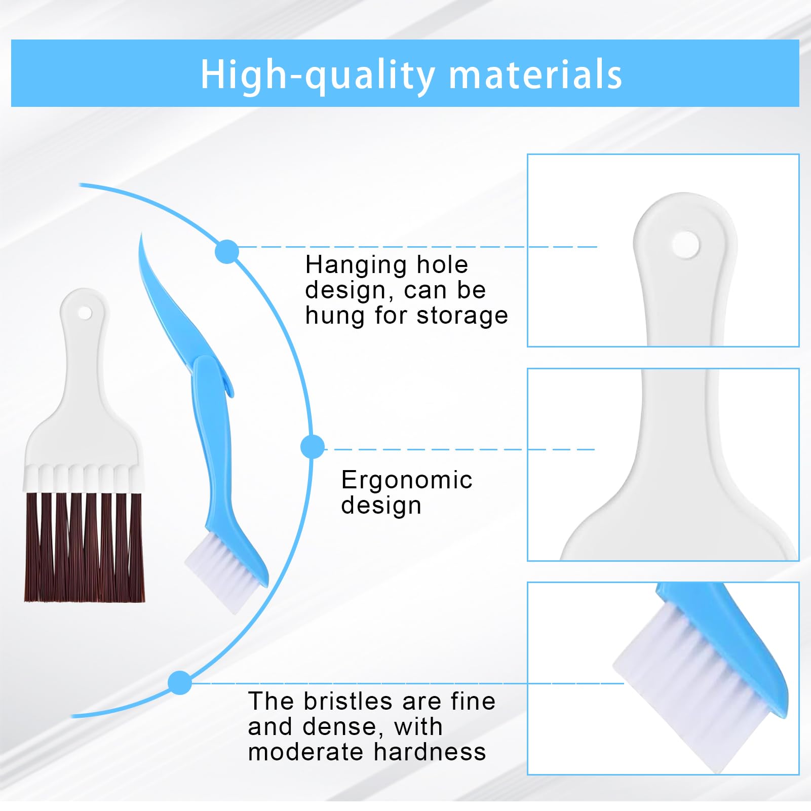Kit Pulizia Asciugatrice FSWWSF - 3 Spazzole Per Condensatore, Condizionatori, Frigoriferi - Foto 3