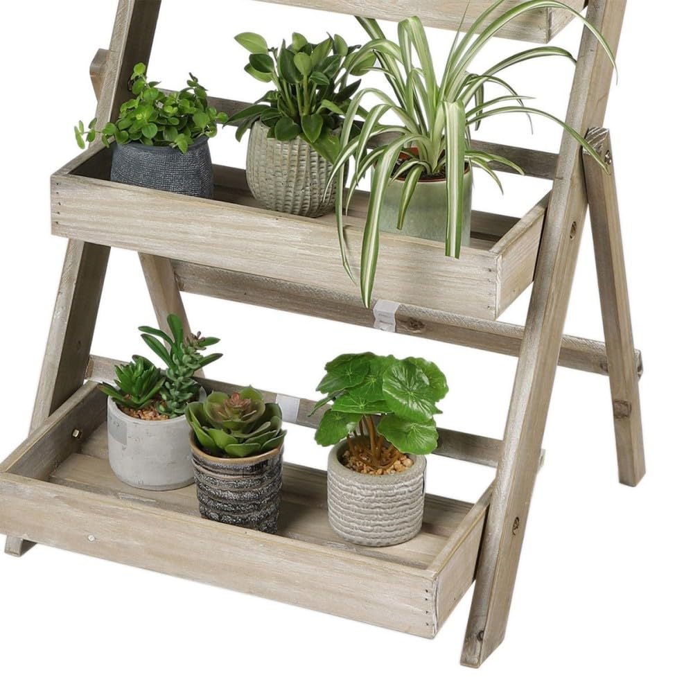 Etagère pour Plantes 3 Niveaux avec Ardoise