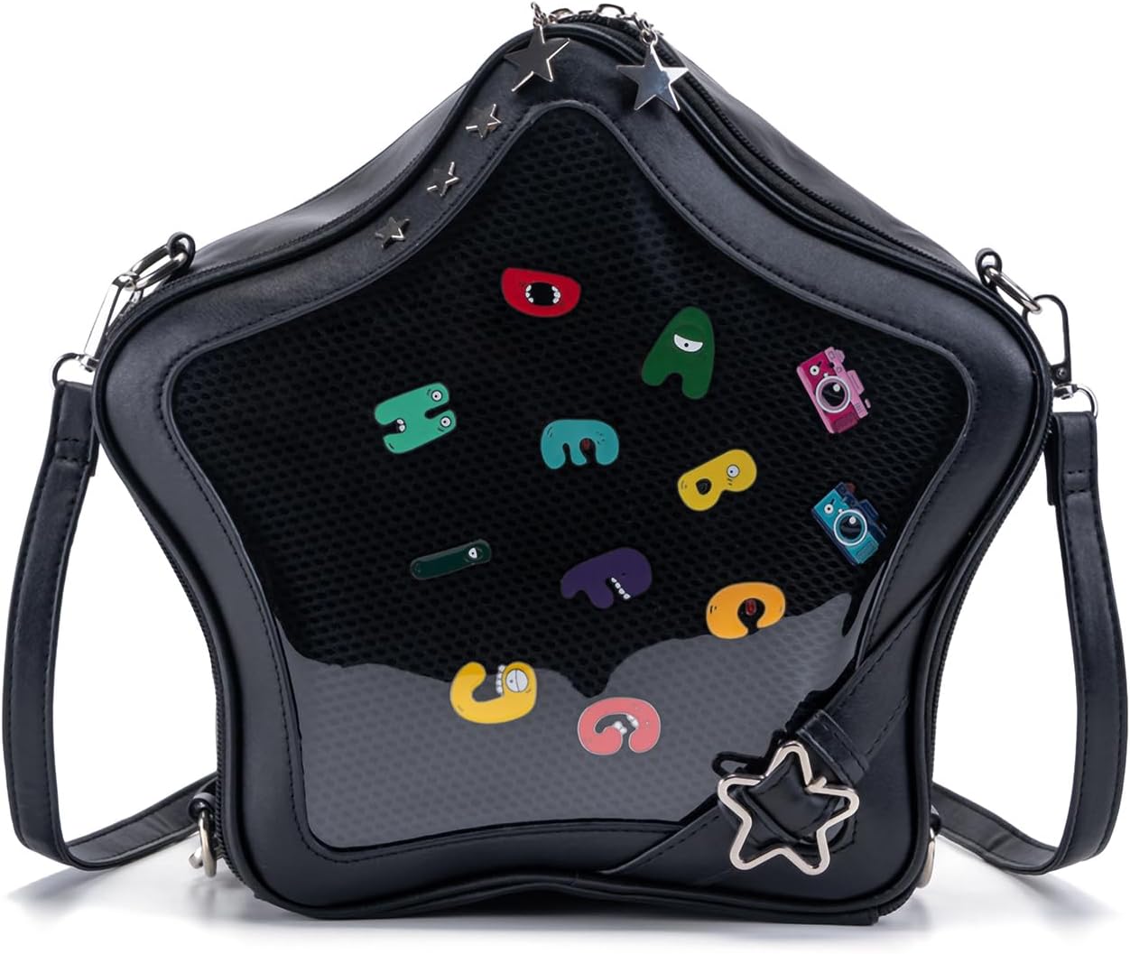 Star-Shaped Ita Bag, Star Purse Pin Backpack PU Cute Jamaica Ubuy