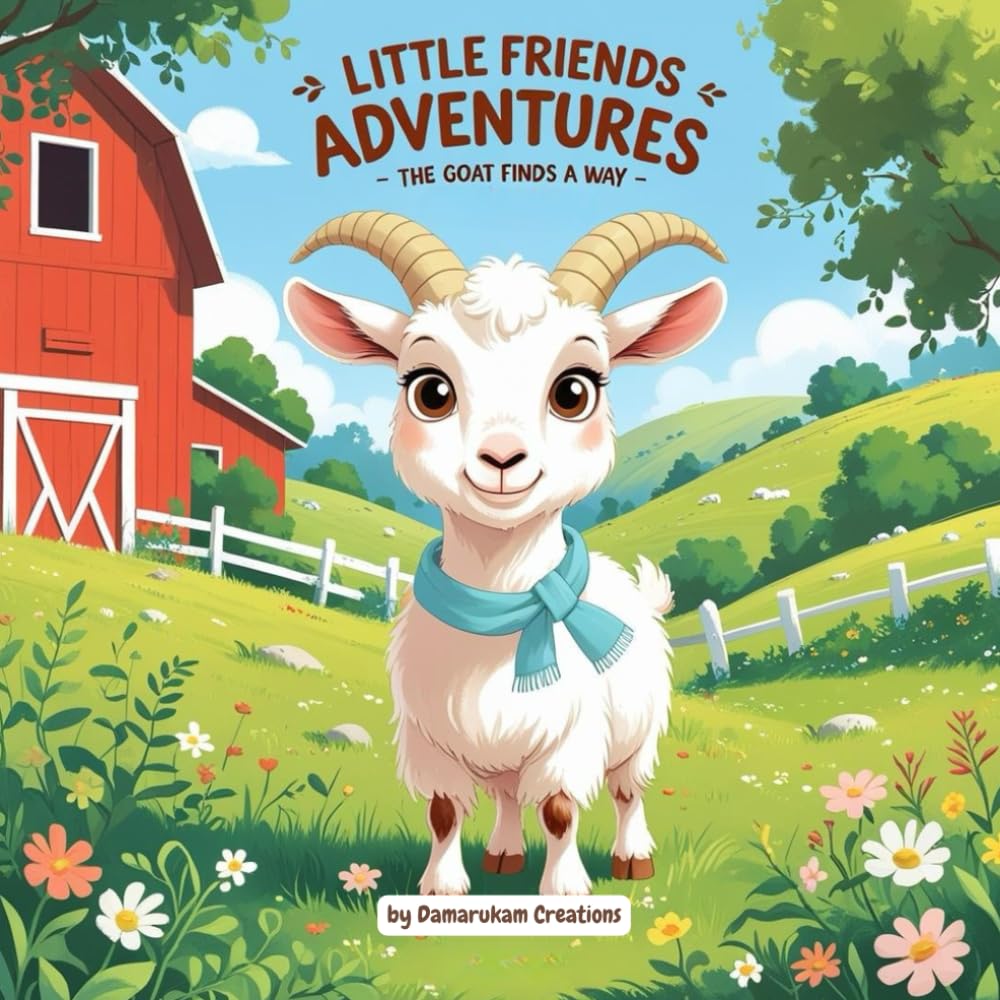 Little Friends Adventures - The Goat Finds a Way: A Heartwarming Children’s Story About Perseverance and Problem-Solving (Little Friends Adventures:Heartwarming Tales for Growing Hearts)