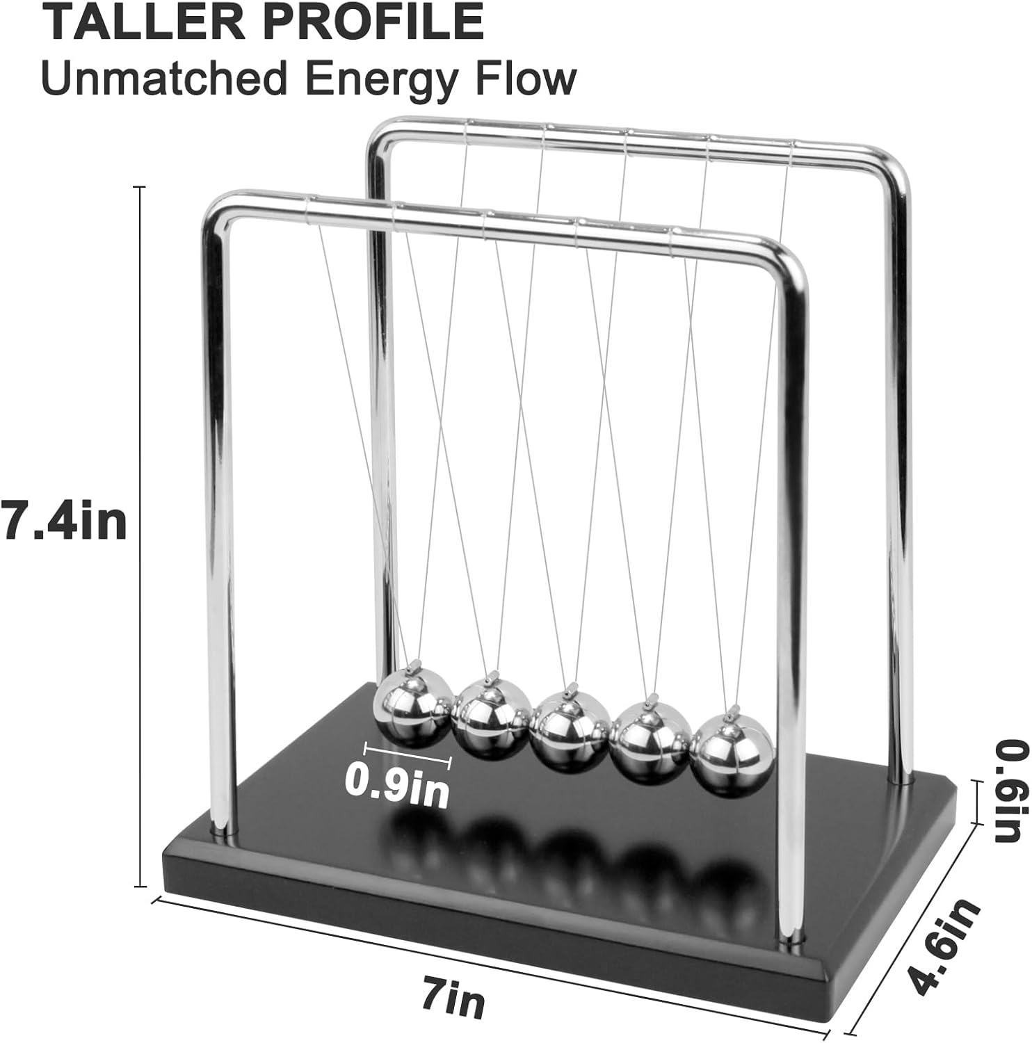 Newton's Cradle Desk Toy - Image 3