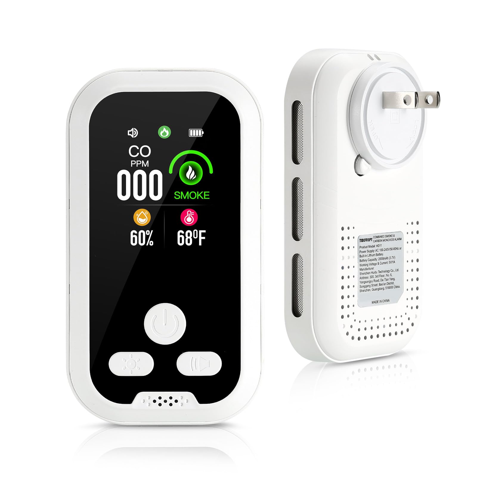 Reviews For Kidde 10-Year Worry-Free Plug-In Carbon Monoxide Detector With Digital Display, LED CO Alarm Light 21029625 | Pg 1 - The Home Depot - View #6