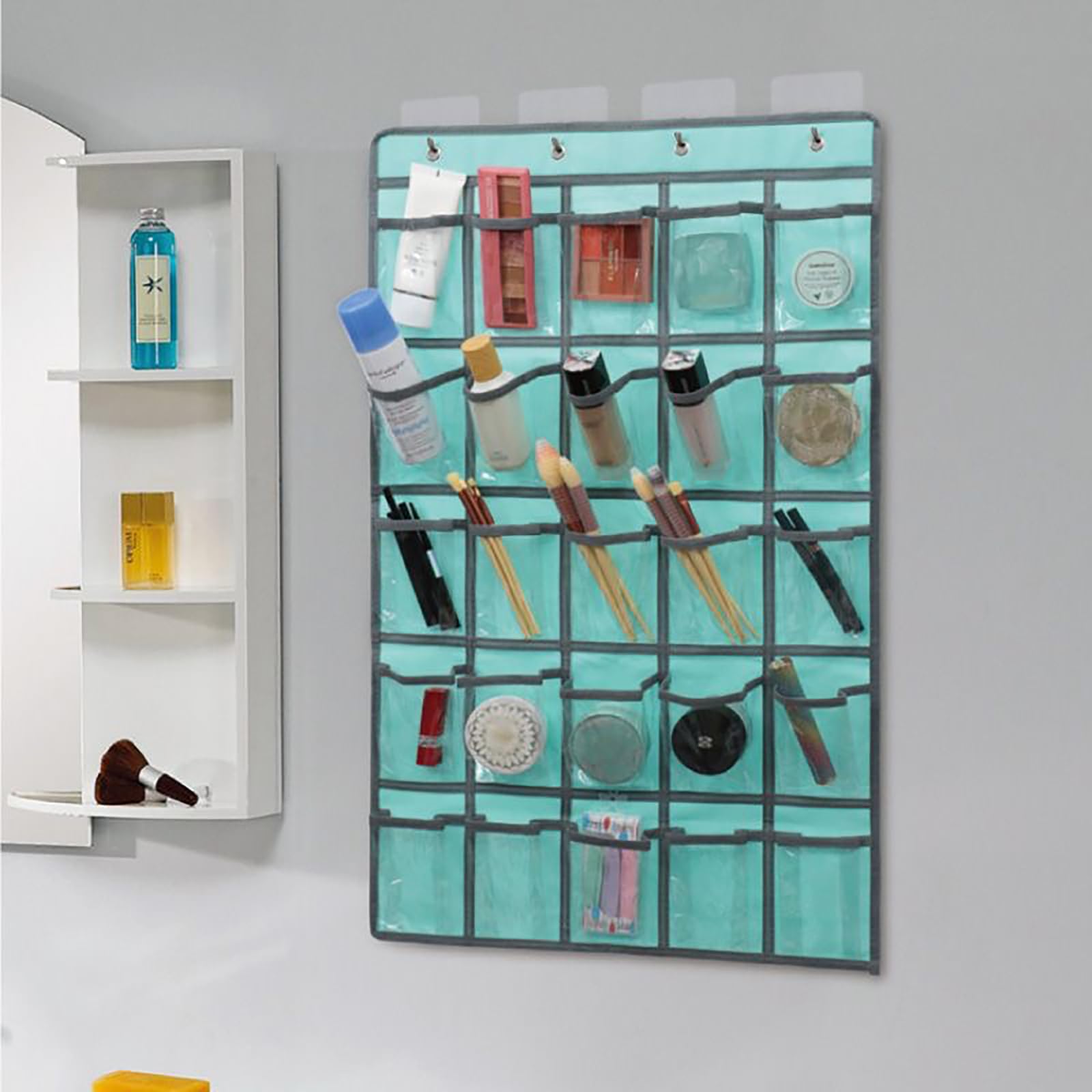 Amazon｜SURCHAR ウォールポケット クリア カレンダーポケット 25