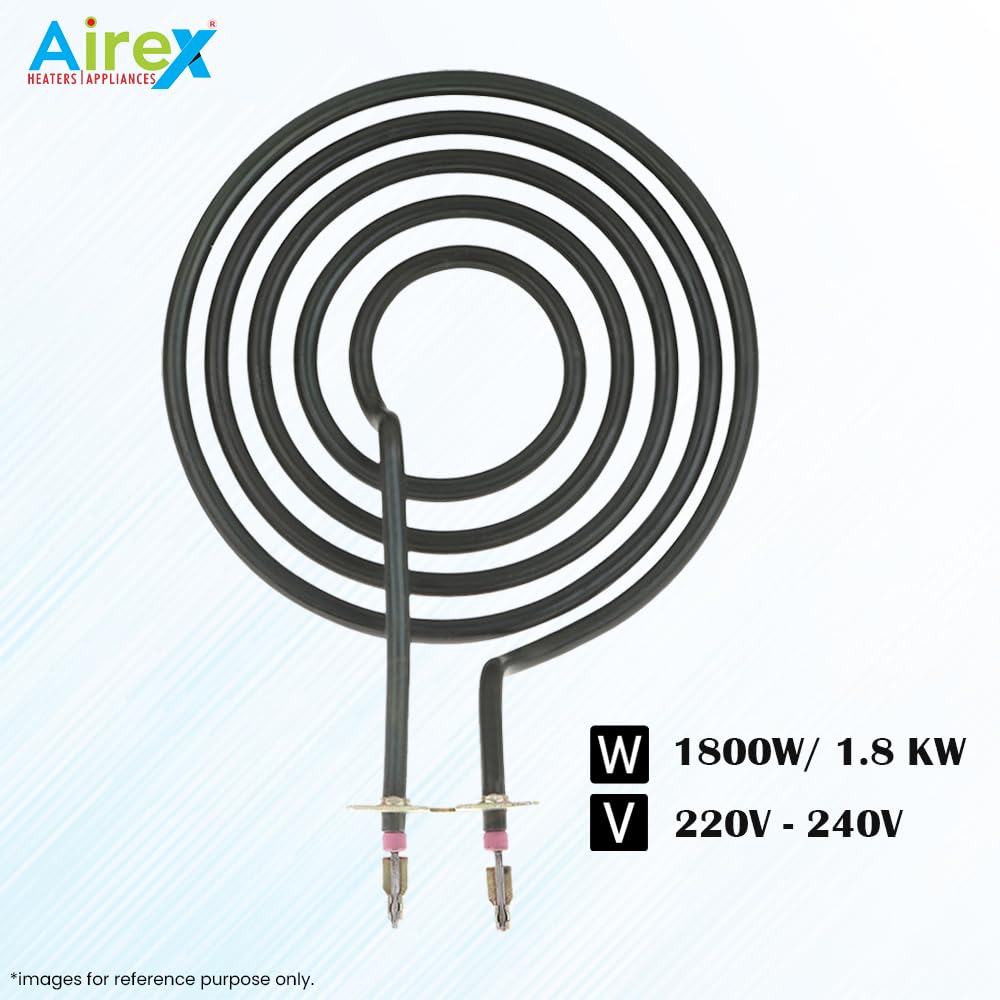 Airex 5-Ring Popcorn Heating Element - Stainless Steel -2