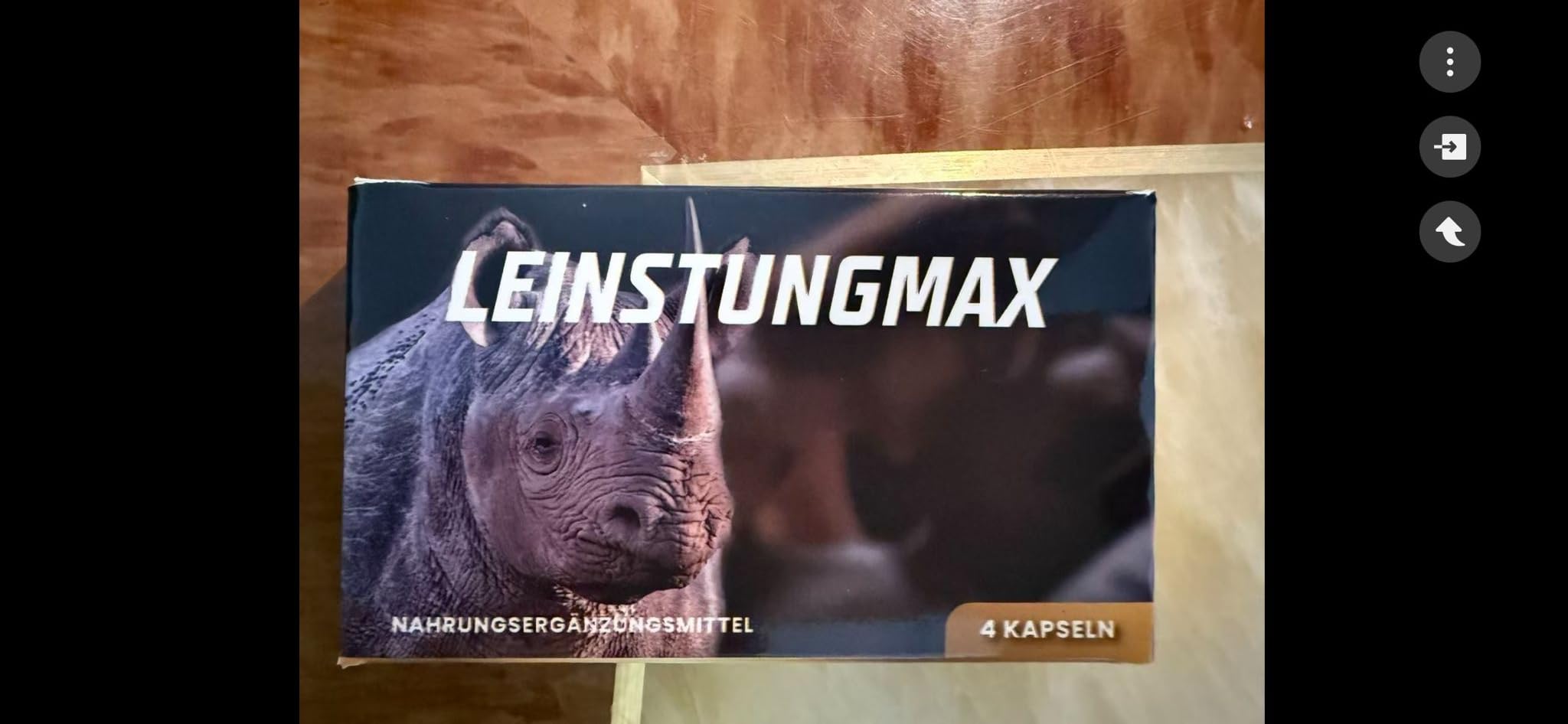 Kapseln mit Ginseng, Maca, Rhodiola, Astragalus, Traubenkernextrakt, Vitaminen & Zink 4 Kapseln – Nahrungsergänzungsmittel für aktive Männer | Praktische 4-Kapsel-Packung