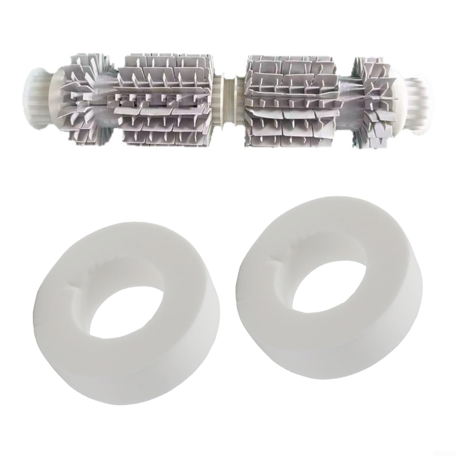 Kit de mantenimiento M400: tubo de rueda de PVC, cepillo de escombros y anillos de escalada compatibles con CC Plus, piezas de repuesto fáciles de instalar
