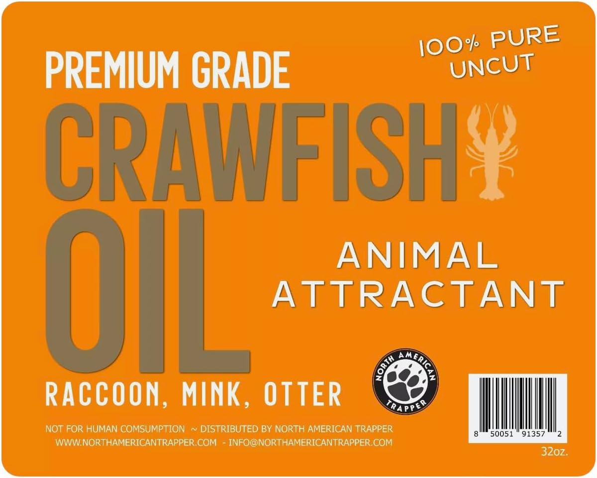 32oz. Pure Crawfish Oil Trapping Scent