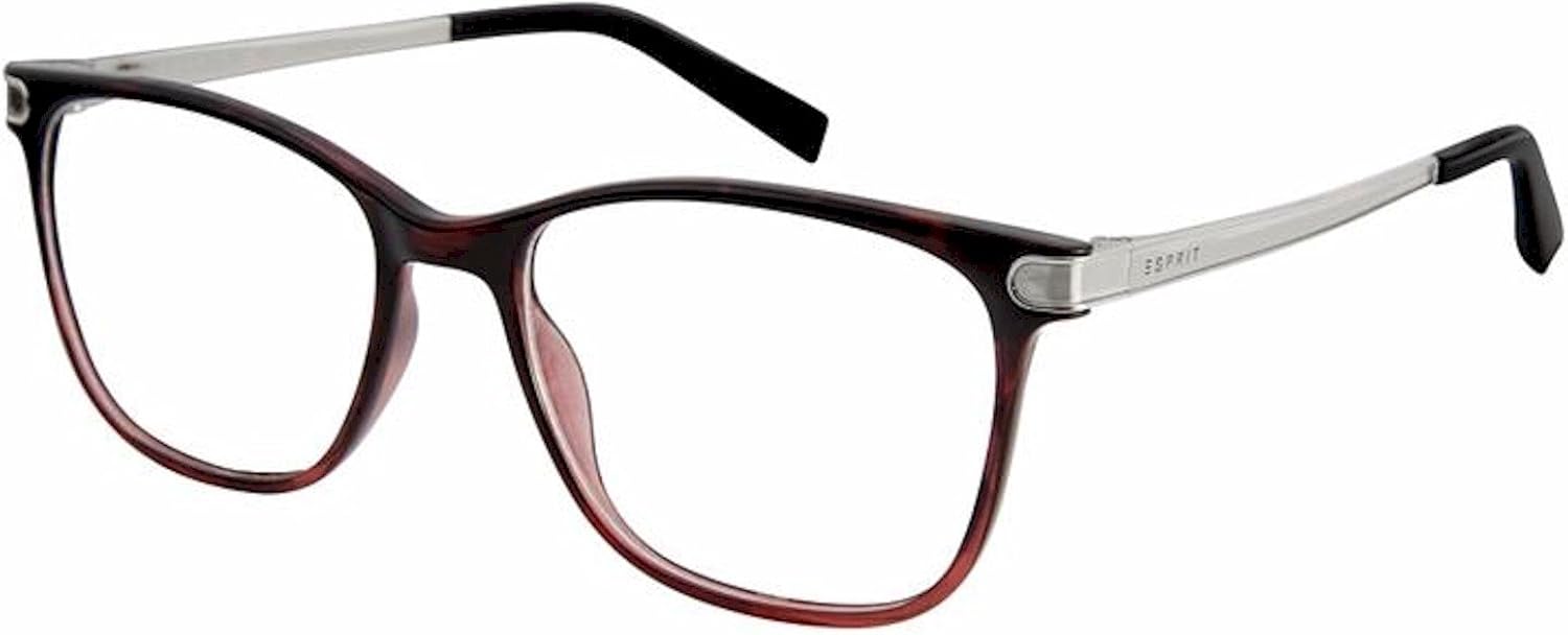 Esprit Women's Eyeglasses ET17548 ET/17548 513 Wine Full Rim Optical Frame 51mm