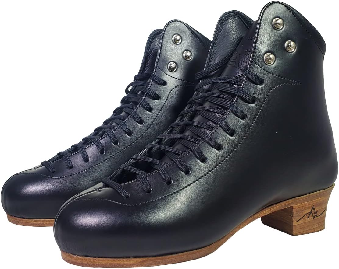 Anabolix Mage Quad Roller Skate Boots - Hand Made Lightest Leather Boot - Heat Moldable - Closed Cell Memory Foam