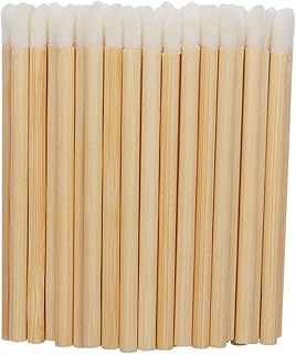 100pcs Disposable Handle Lip Brush Lipstick A...