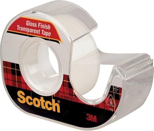 Miniatura 4 de Scotch, cinta adhesiva transparente, 3/4 x 250 pulgadas, 2 rollos, con caja (2157SS), Transparente