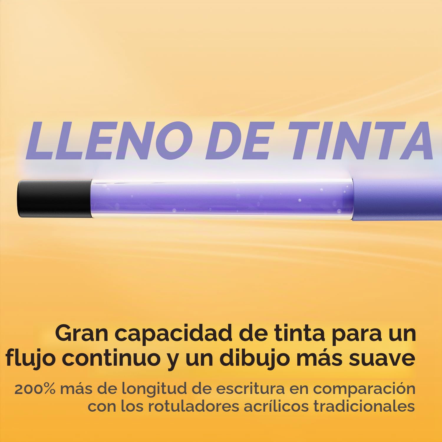 ENMY 60 rotuladores de pintura acrílica líquida directa para textiles, lienzo, piedra, vidrio, madera, papel, manualidades, pinturas acrílicas