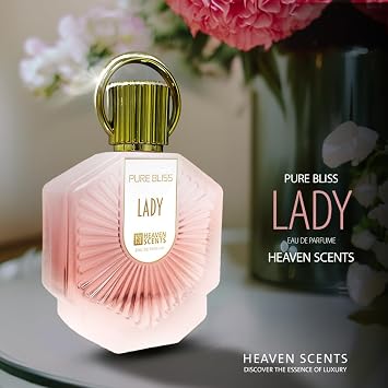 Heaven Scents Lady Perfume for Unisex EAU De Parfum Spray, 3.4 Ounce