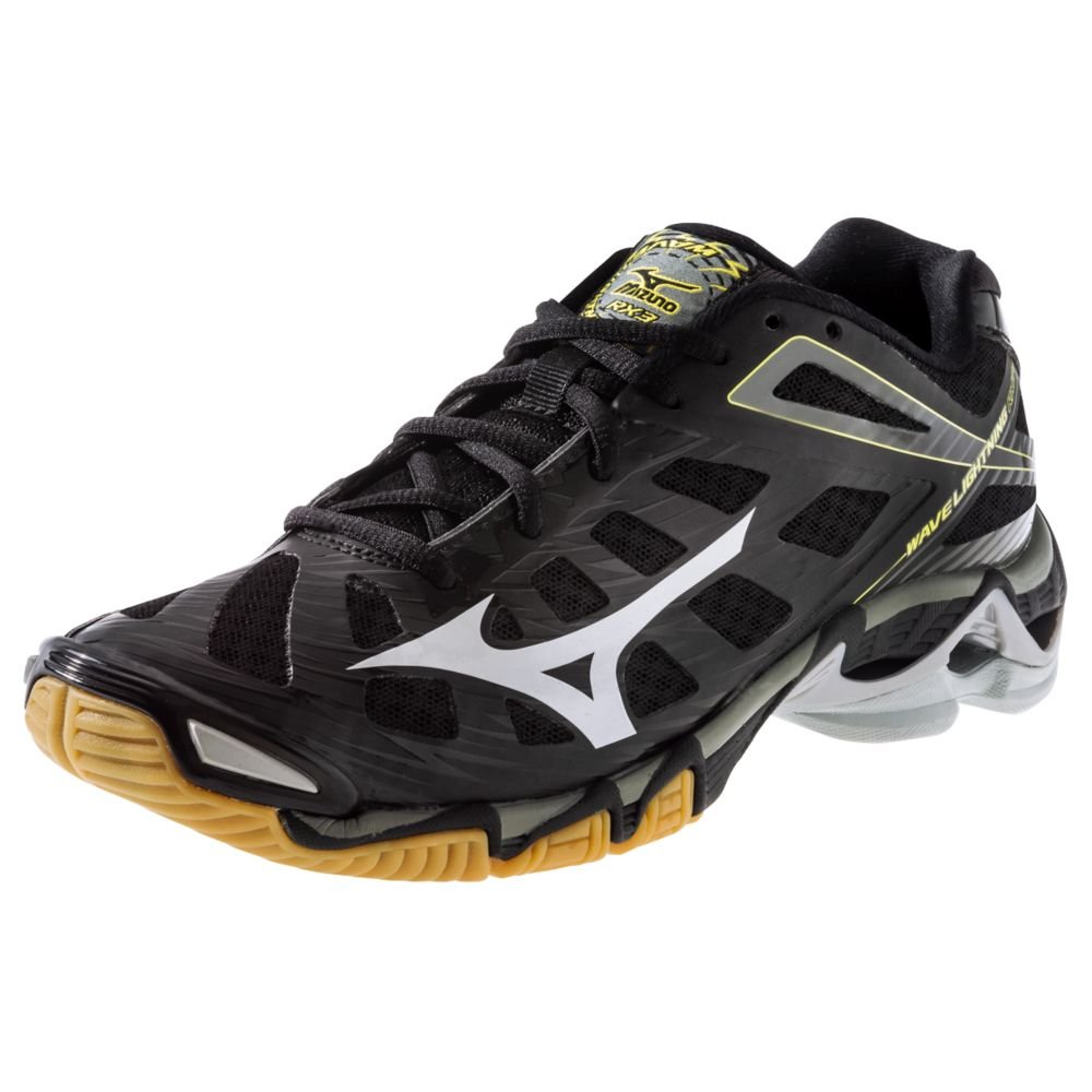 Mizuno Women's Wave Lightning RX3 Volleyball Shoes - Black & Silver