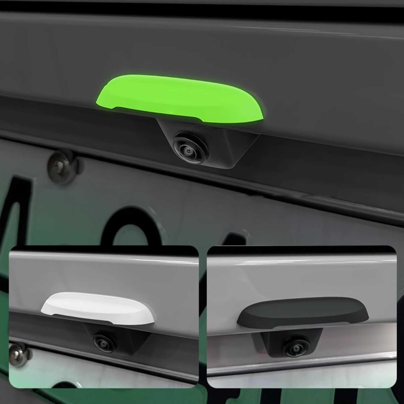 Cubierta Protectora Para Cámara Trasera De Coche - Impermeable De Silicona, Anti-lluvia