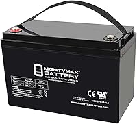 Vista 8 de ML100-12 - Batería SLA AGM recargable de 12 V 100 AH, terminal de rosca interna (INT), 1 unidad (Paquete de 1)