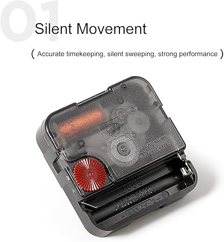 Miniatura 5 de Reloj de pared, creativo reloj de pared silencioso con gota de agua, los números de reloj de pared tridimensionales son transparentes, dormitorio,