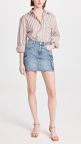 Miniatura 5 de Pistola Denim Falda cargo Rhea para mujer