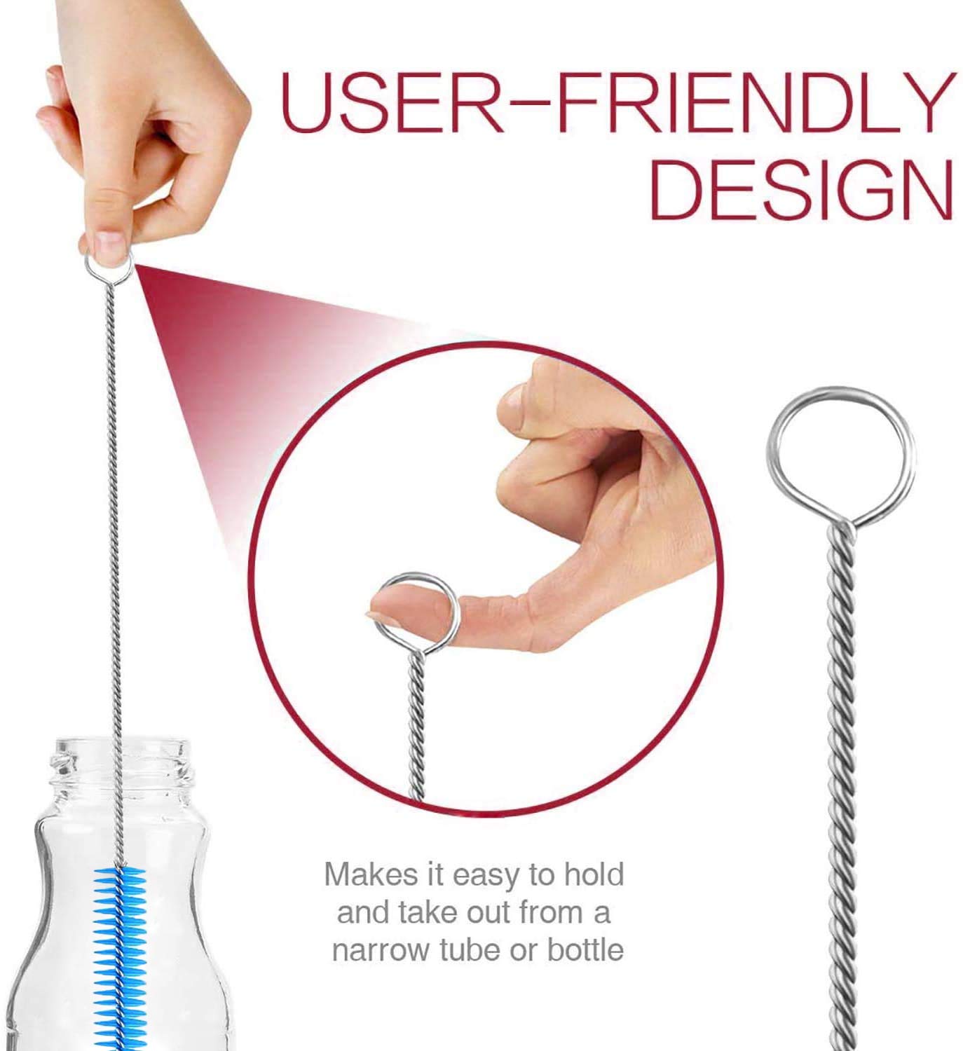 Long Straw Brush Cleaner - 10 Pack -3 Long Straw Brush Cleaner - 10 Pack -3