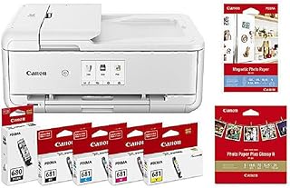 Canon PIXMA Home All-in-One A3 Printer Value Bundle (TS9565aVB) - A3 Craft Printer, Includes CLI681 Ink + PGI680 Black Ink...