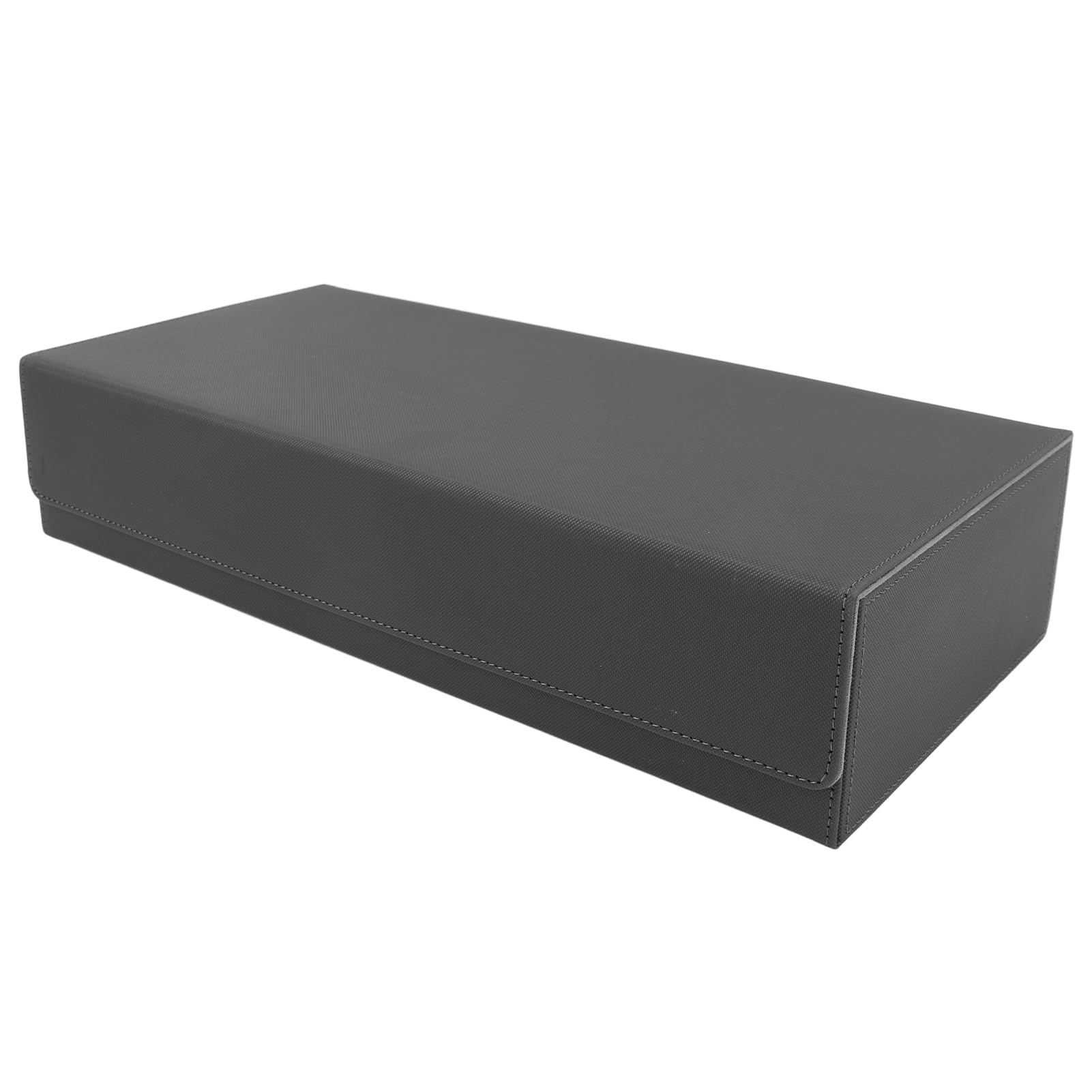 Card Storage Box Magnetic Closure PU Leather Organizer for Game and (#3)