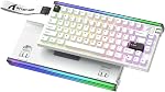 ATTACK SHARK R85 HE Wired 75% RT Mechanical RGB Gaming Keyboard-Moonlight | 8K Polling,0.005mm Accuracy,0.08MS Latency,256K Scan,Hall Effect Magnetic Switch,5 Layer Sound Damped,Driver for PC Mac FPS