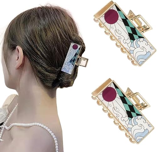 Hair Clips,Anime Figure Metal Hair Clips - Anime Gifts For Women