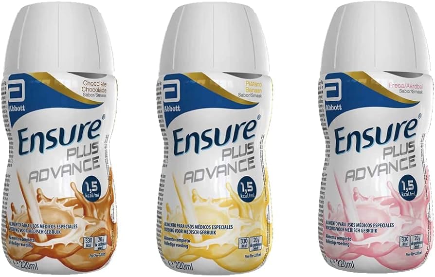 Ensure Plus Advance Multisabores 30×220 ml - Alimento Hiperprotéico e Hipercalórico