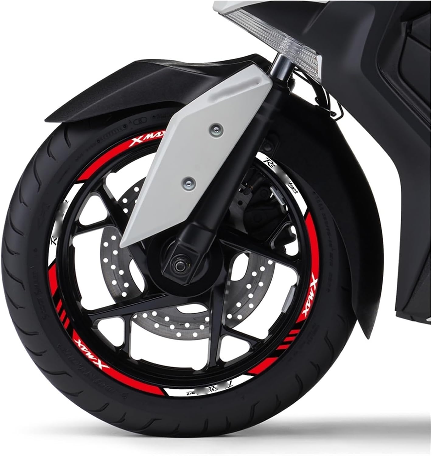 for for Xmax300 for Xmax250 for Xmax150 for X&max 150 250 300 Wheel Stickers Motorcycle Sticker Wheel Rim Decal(4)
