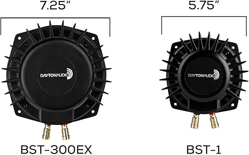 Miniatura 3 de Dayton Audio BST-300EX, 300 vatios RMS, agitador de graves táctil, impedancia de 4 ohmios - Convierte cualquier superficie en un sistema de