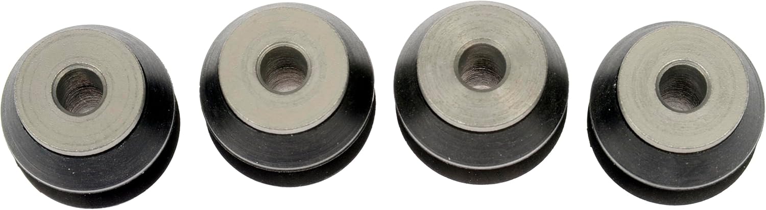 Dorman 49150 Isolator Mount Bushings Compatible with Select Ford Models, 4 Pack