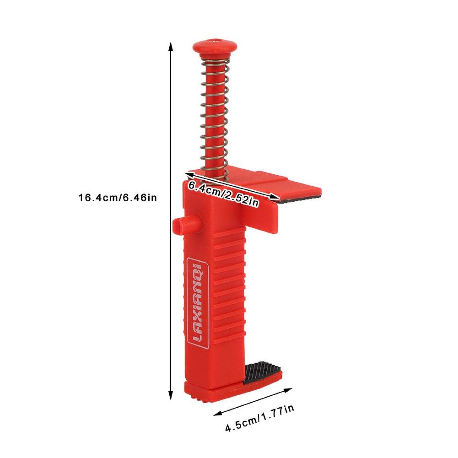 ASHATA 2Pcs Brick Liner, Runner Wire Drawer, Bricklaying Tool Fixer, for Building Construction Fixture(Rosso)