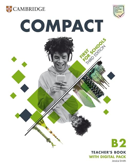 Portada de Compact First for Schools. Teacher's Book. Con Test&Train. Con espansione online