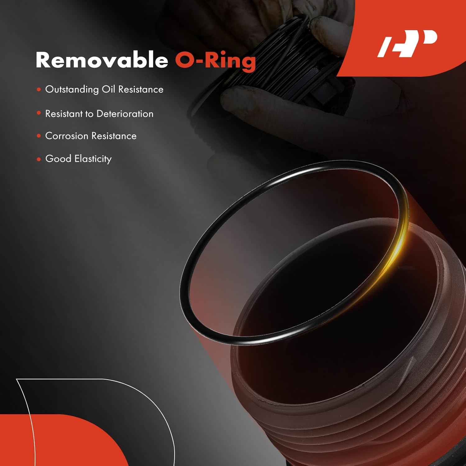 A-Premium Engine Oil Filter Housing Cap Compatible with Kia Sorento 2019-2020, Sedona 2019-2021, Telluride 2020-2023, Cadenza 2017-2020, K900 2016-2017 & Hyundai Genesis, Palisade & Genesis G80