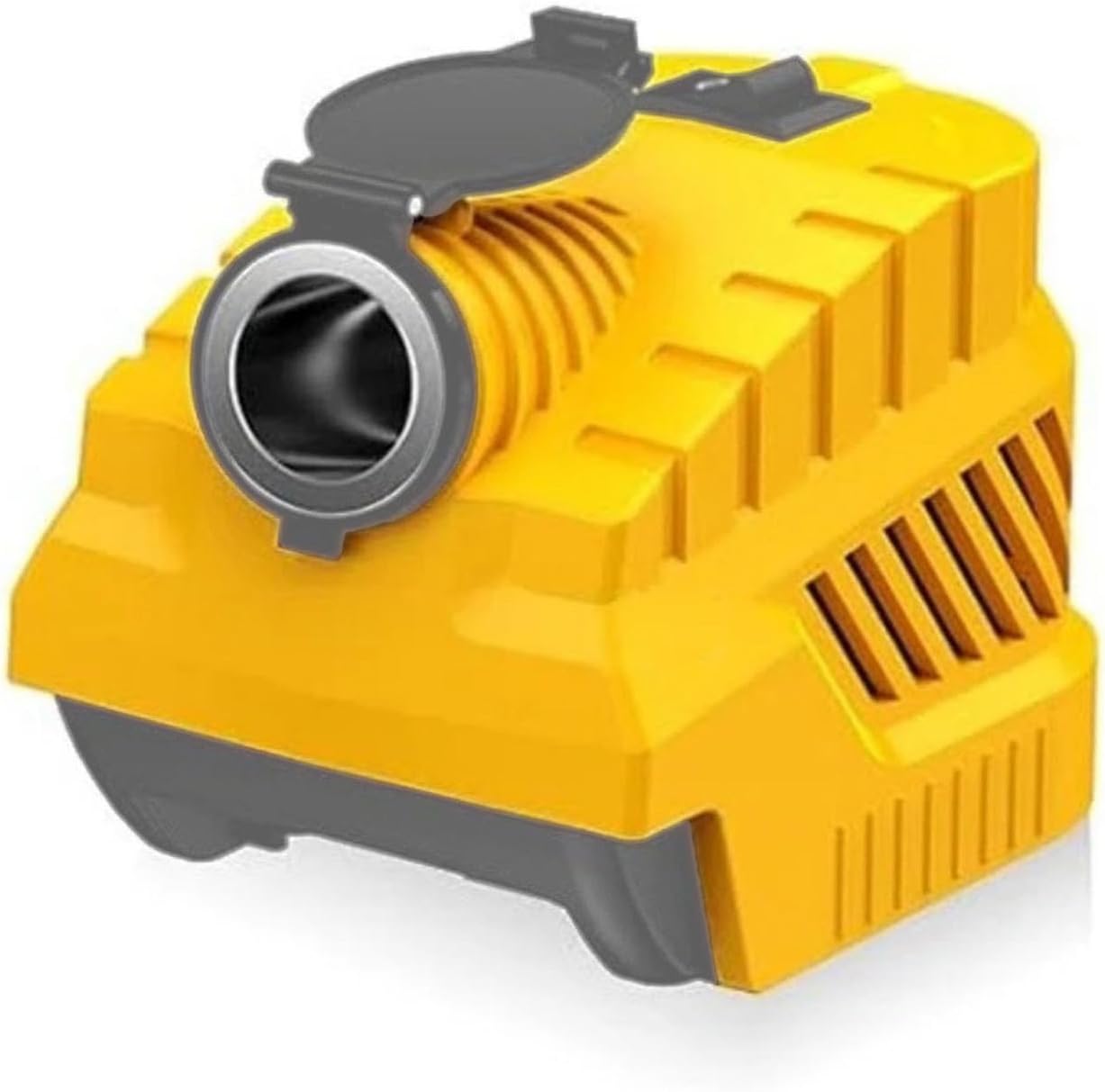 for Dewalt 20V to 12V Step-Down Converter Power Battery Adapter Wheel, with Cigarette Lighter DC 12V Buck Converter Regulator, USB & Type C Charging Port, for Traveling, Camping (no Battery)