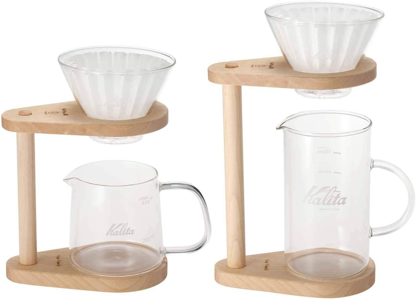 Kalita WDG-185#44304 Coffee Dripper Stand Set for 2-4 People