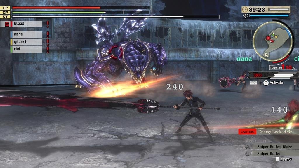 Test God Eater 2 Rage Burst sur PS4