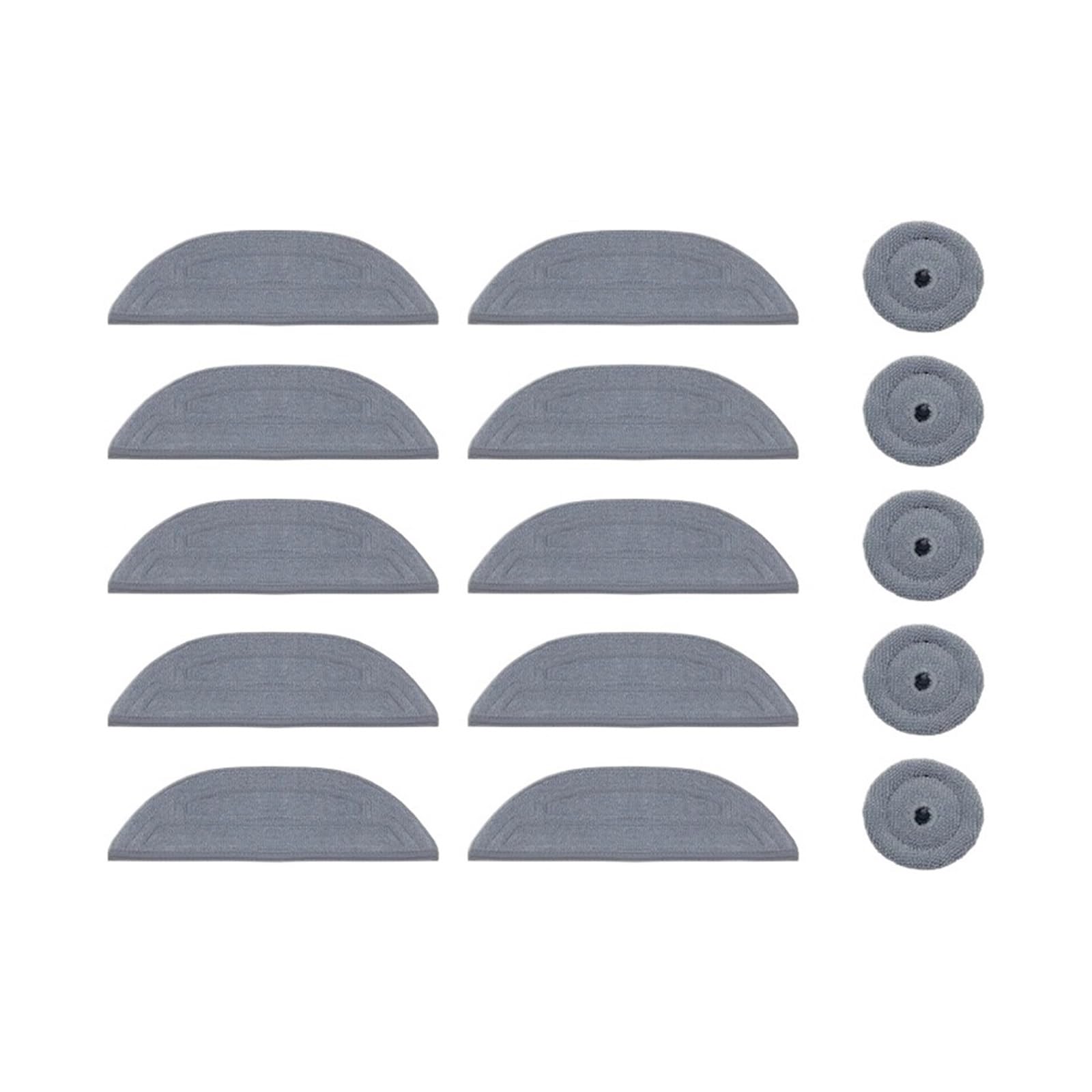 LMRXOFE Vacuum Cleaner Mop Cloth,Compatible For Roborock,S8 Maxv Tra Mop Cloth Spare Parts 3.0 Mops Acssories(15 Pcs)